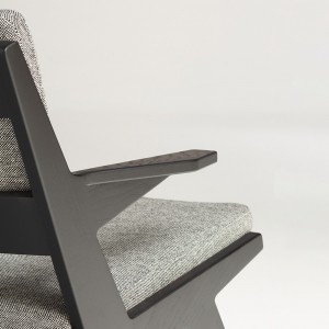 Butaca Toggle Lounge de Prostoria. Butacas diseño.