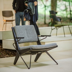 Butaca Toggle Lounge Metal de Prostoria. Butacas diseño.