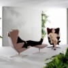 Trifidae lounge chair de Prostoria. Butaca reclinable salón.