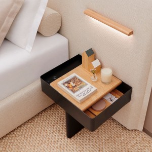 Cama + Mesitas Silence suspendida Joquer. Camas cómodas de diseño moderno para tu dormitorio.