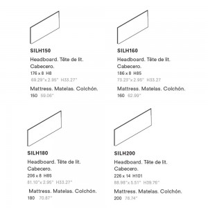 Cabecero Silence Joquer. Cabeceros cómodos de diseño moderno para tu dormitorio.