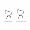 Butaca Aiko de Softline. Sillas modernas para comedor. Muebles de diseño.