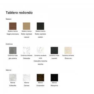 Mesa Mellow redonda de Bonaldo. Mobiliario de diseño italiano.