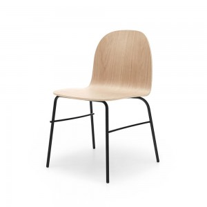 Silla Terra metal de Omelette ed. Silla comedor moderna ideal para interiores.