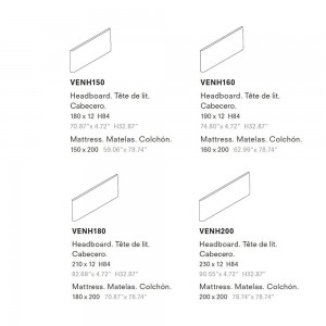 Cabecero Venice Joquer. Cabeceros cómodos de diseño moderno para tu dormitorio.