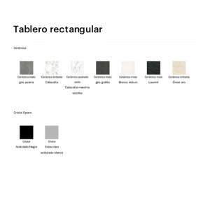 Mesa Octa rectangular de Bonaldo. Diseño italiano en variedad de acabados.