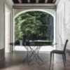 Mesa Octa redonda de Bonaldo. Diseño italiano en variedad de acabados.