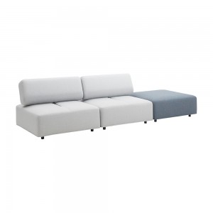 Sofá Cabala para salón de Softline. Muebles modernos de diseño nórdico.