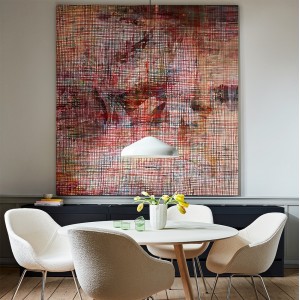 Lámpara de suspensión Pao acero Hay. Excelente lampara de LED para salón.