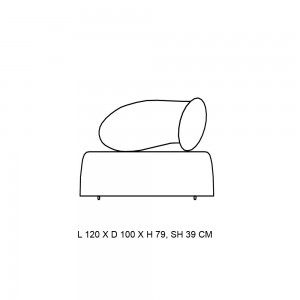 Sillón Chat de Softline. Muebles de diseño nórdico. Sillones y butacas.