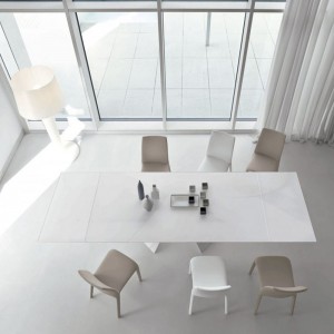 Mesa Prora extensible de Bonaldo. Mobiliario de diseño para interiores.