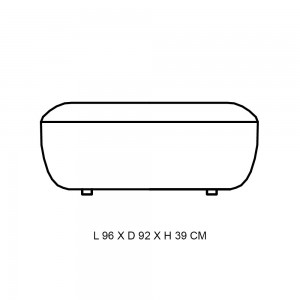 Poufs Clay Softline. Poufs modernos para hogar y contract de diseño nórdico.