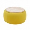 Pouf moderno Conga para salón de Softline. Butacas y poufs de diseño nórdico.