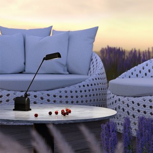 Lámpara de sobremesa moderna Daphinette Portatile Led de Tommaso Cimini