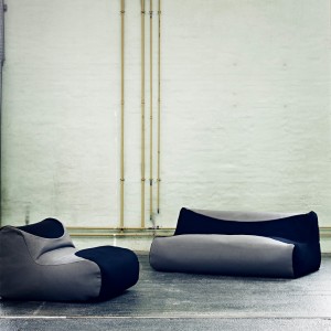 Sofá moderno y relajante Fluid de Softline. Sillones y sofás de diseño nórdico.