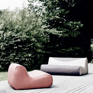 Sofá moderno y relajante Fluid de Softline. Sillones y sofás de diseño nórdico.