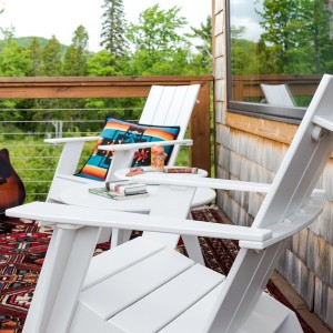 Butaca Adirondack Flat de Loll Designs. Productos hechos con material reciclado.