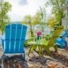 Butaca Adirondack Curved de Loll Designs. Productos hechos con material reciclado.