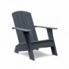 Butaca Adirondack Curved de Loll Designs. Productos hechos con material reciclado.