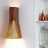 Aplique de pared moderno Secto Small 4231