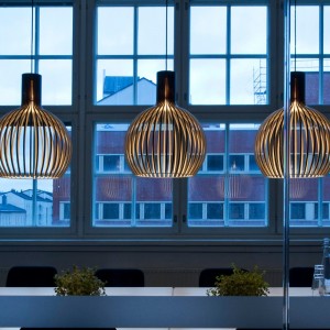 Lampara suspensión moderna Secto Small Octo 4241