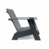 Banco Adirondack de Loll Designs. Productos hechos con material reciclado.