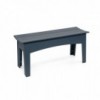 Banco Alfresco de Loll Designs. Productos hechos con material reciclado.