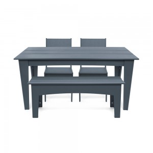 Banco Alfresco de Loll Designs. Productos hechos con material reciclado.