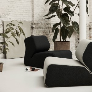 Butaca cómoda Hugo de Softline. Butacas y sillones de diseño nórdico.