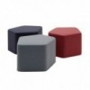 Pouf Lake de diseño nórdico Softline. Poufs modulares para hogar y contract.