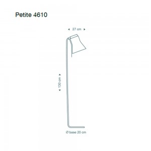 Lampara de pie moderna Secto Petite 4610