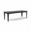 Mesa de comedor Alfresco de Loll Designs. Productos hechos con material reciclado.
