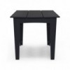 Mesa Alfresco cuadrada de Loll Designs. Productos hechos con material reciclado.