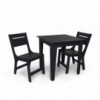 Mesa Alfresco cuadrada de Loll Designs. Productos hechos con material reciclado.