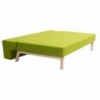 Sofá cama Lazy de Softline de una plaza de diseño nórdico para dormitorio o salón.
