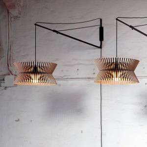 Lampara suspensión moderno Secto Kontro 6000