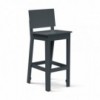 Taburete Fresh Air con respaldo de Loll Designs. Productos hechos con material reciclado.