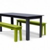 Mesa Fresh Air rectangular de Loll Designs. Productos hechos con material reciclado.