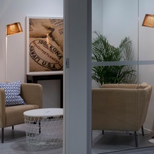 Lampara de pie moderna Secto Owalo 7010