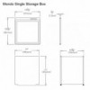 Caja Mondo de Loll Designs. Productos hechos con material reciclado.