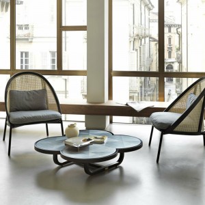 Mesa Auxiliar Caryllon GTV Thonet Vienna. Mesas de café para salón.