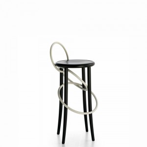 Taburete alto Cirque Two Tone de GTV Thonet Vienna. Taburetes de diseño.