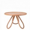 Mesa Auxiliar Arch Madera de GTV Thonet Vienna. Mesitas para salón de diseño.