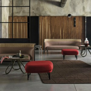 Mesa Auxiliar Arch Madera de GTV Thonet Vienna. Mesitas para salón de diseño.