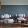 Butaca Chignon de GTV Thonet Vienna. Butacas de diseño moderno para salón.