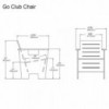 Silla Go Club de Loll Designs. Productos hechos con material reciclado.