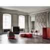 Sofá de diseño Opera para salón de Softline. Sofás y sillones de diseño nórdico.