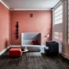 Pouf Opera para salón de Softline. Sillones y poufs de diseño nórdico.
