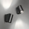Lámpara de pared, suelo o poste Oblique Outdoor Artemide. Dseño para exterior.