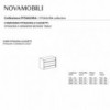 Cómoda Pitagora Moderna y Funcional de Novamobili